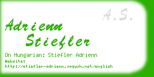 adrienn stiefler business card